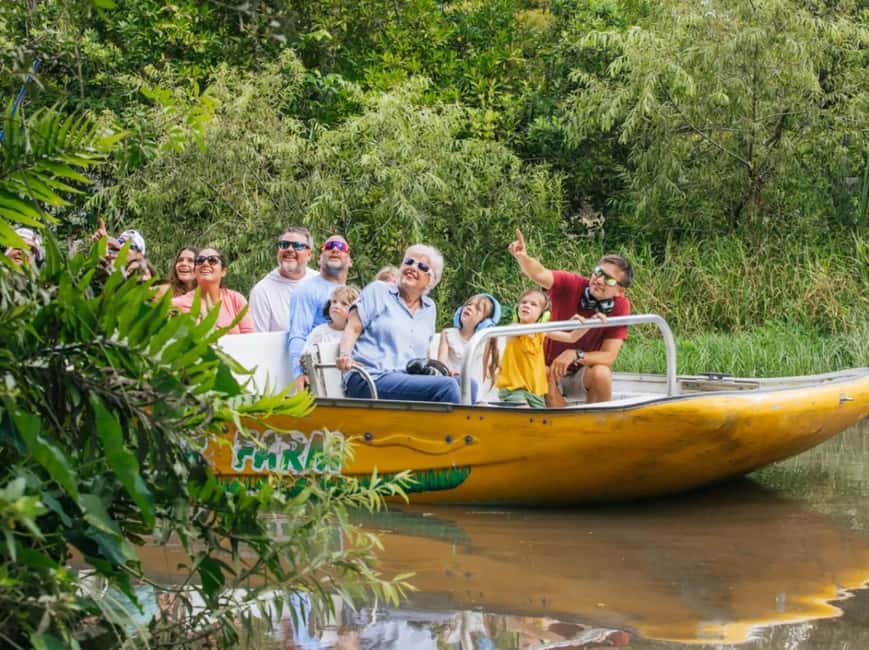 Homestead: Everglades Alligator Farm Entry and Airboat Ride - The airboat ride: 25 minutes of speed and spray