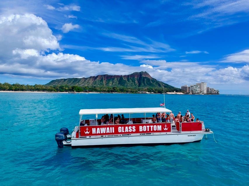 Honolulu: Glass Bottom Boat Tour along Oahu's South Shore - Looking for honu, dolphins, and reef life