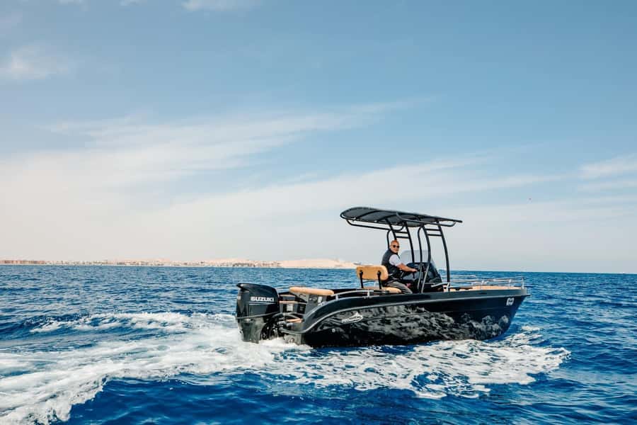 Hurghada: Giftun Island Orange Bay Speedboat Cruise & Lunch - The trip at a glance