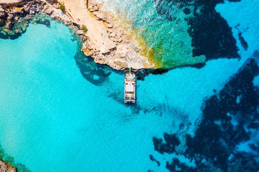 Ibiza: Beach Hopping Cruise w/ Paddleboard, Food, & Drinks - Cruising along Ibiza’s western coast