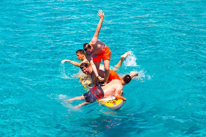 Ibiza Beach Hopping Cruise with Paddleboards, Drinks and Food 6h - What this Ibiza boat day is really like