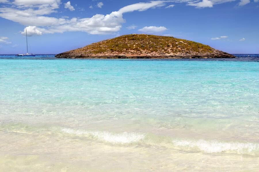 Ibiza: Catamaran Cruise to Formentera with Meal and Drinks - The return journey to Ibiza