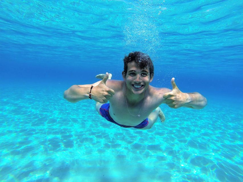 Ibiza: Snorkeling and SUP Paddle, Beach and Cave Boat Tour - What is included for $68