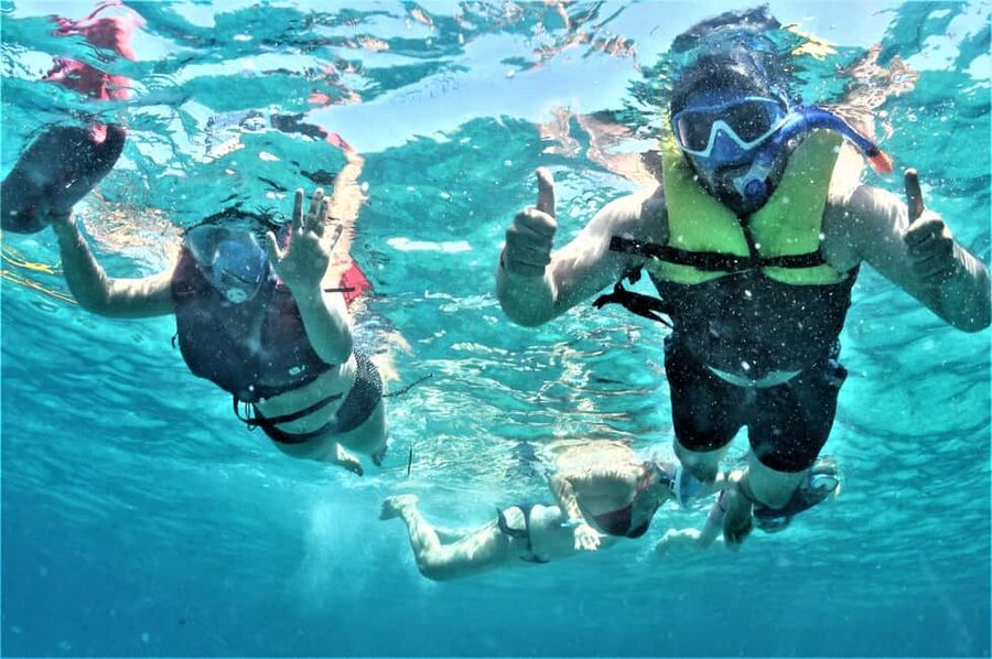 Ibiza: Snorkeling, Sunset Beach and Cave Boat Trip - Crew, group size, and the overall mood
