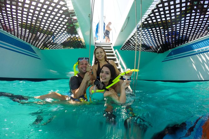 Icacos Island Catamaran Day Sail from Fajardo - Snorkeling with fins, masks, and float belts