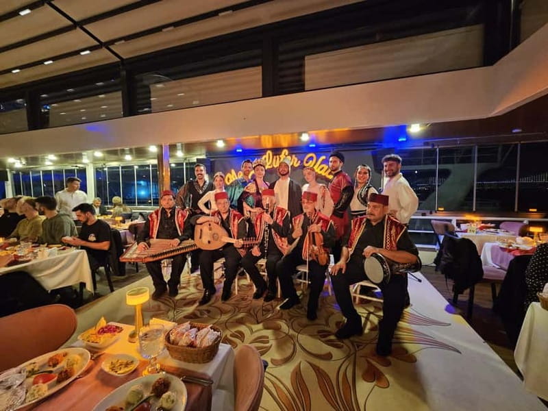 Istanbul: Bosphorus Dinner Cruise & Show with Private Table - Dinner, Drinks, and the Choice Between Standard and VIP