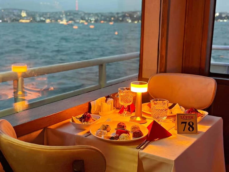 Istanbul: Bosphorus Dinner Cruise & Show with Private Table - The Waterfront Sights From Dolmabahçe to Ortaköy