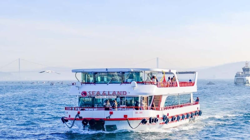 Istanbul: Bosphorus Sightseeing Cruise Tour with Audio Guide - Six things to know before boarding