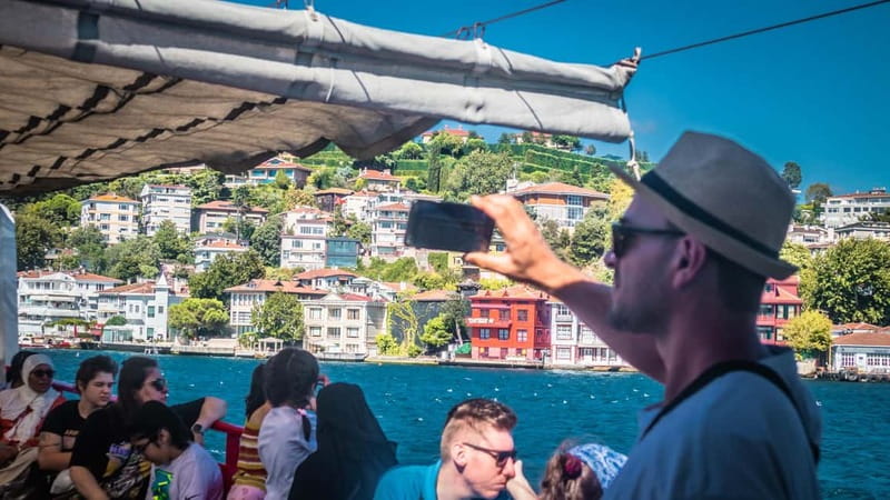 Istanbul: Bosphorus Sightseeing Cruise Tour with Audio Guide - Çırağan Palace, Ortaköy Mosque, and the first bridge