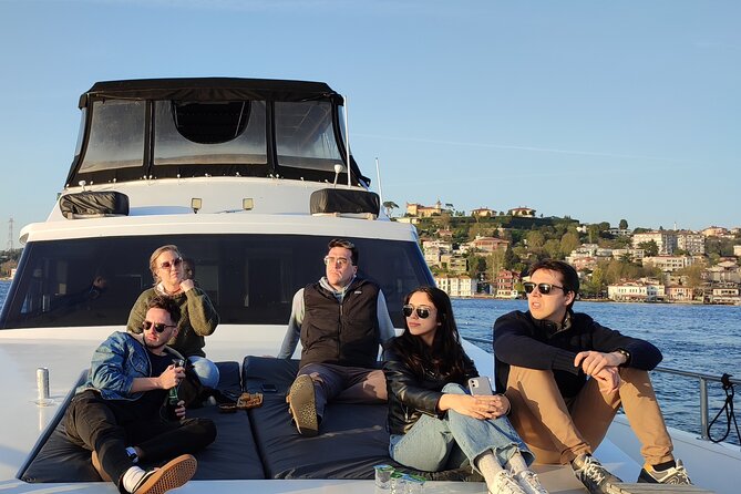 Istanbul Bosphorus Sunset Cruise on Luxury Yacht - Rumeli Fortress narrows the view
