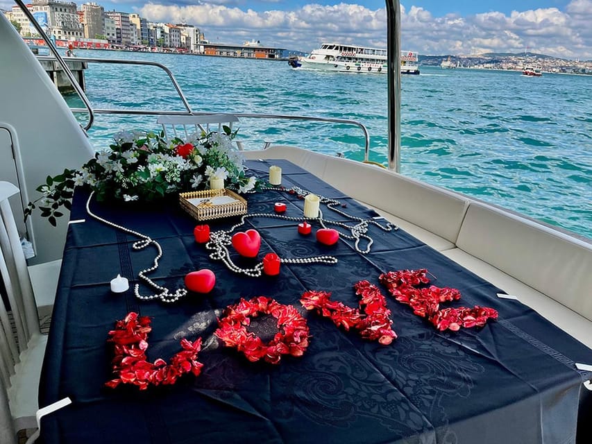 Istanbul: Bosphorus Yacht Cruise at Sunset with Snacks - Dolmabahce Palace, Maiden’s Tower, and the city lights
