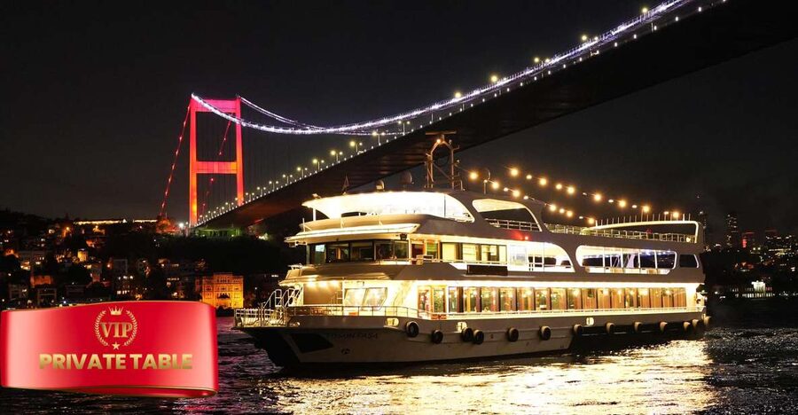 Istanbul: Dinner Cruise and Entertainment with Private Table - From Dolmabahçe Palace to Ortaköy