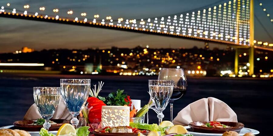 Istanbul: Dinner Cruise on the Bosphorus - Palaces, bridges, and the Bosphorus after dark