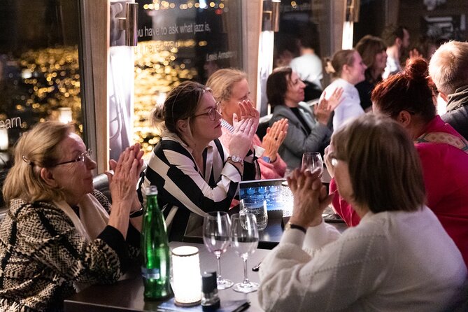 Jazz Boat: Popular LIVE JAZZ dinner cruise - Prague after dark from the water