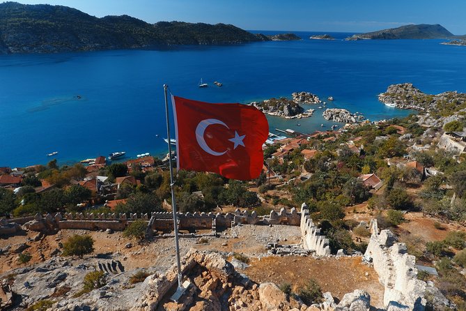 Kas: Kekova Island Sunken City & Historical Sites Boat Tour - Seeing the Kekova Sunken City from the water