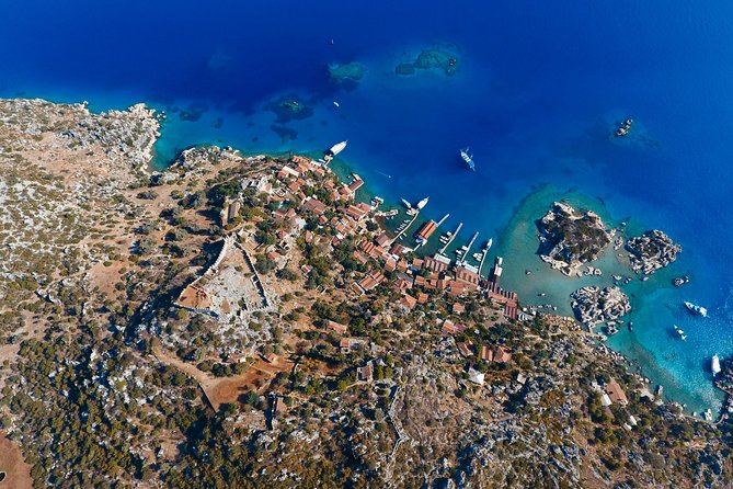 Kas: Kekova Island Sunken City & Historical Sites Boat Tour - One hour at Simena Castle and Kaleköy