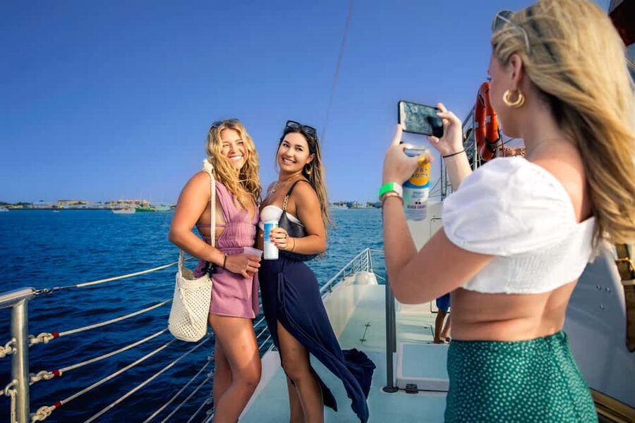 Key West Signature Sunset Cruise with Open Bar, Food & Music - Leaving Key West’s seaport for open water