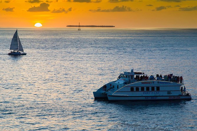 Key West Sunset Cruise: Dinner, Live Music & Drinks Included - Live music, steel drums, and a social mood