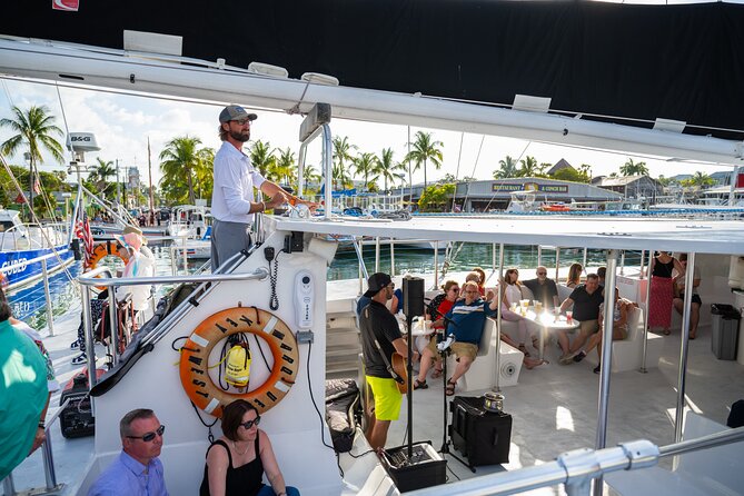 Key West Sunset Sail with Open Bar, Live Music and Hors D'oeuvres - Live music, dancing, and the social side