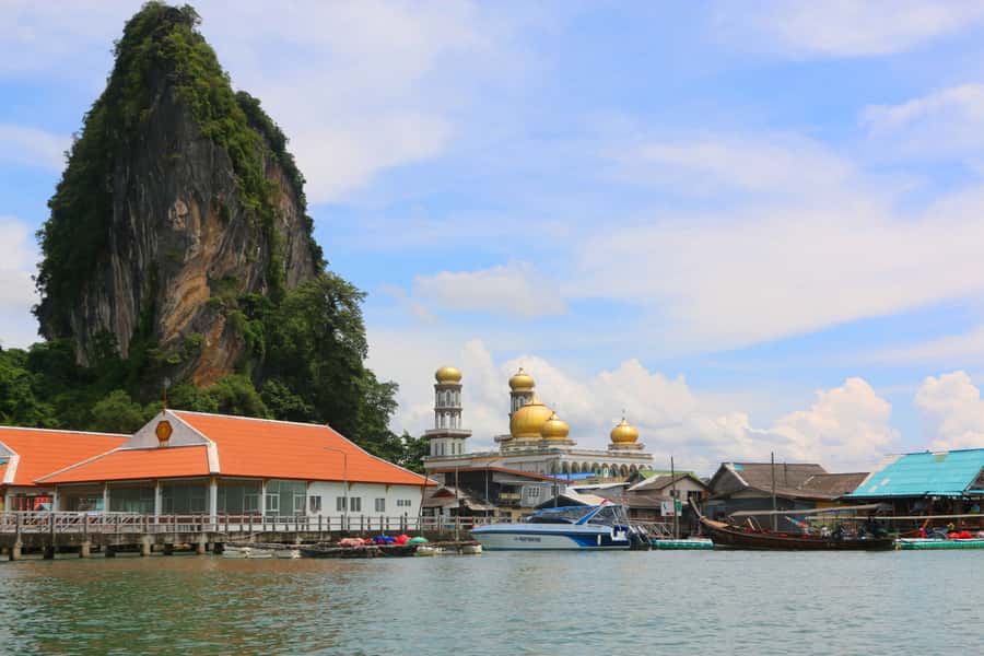 Khao Lak: Phang Nga Bay & James Bond Island by Longtail Boat - Longtail boat through mangroves and limestone country