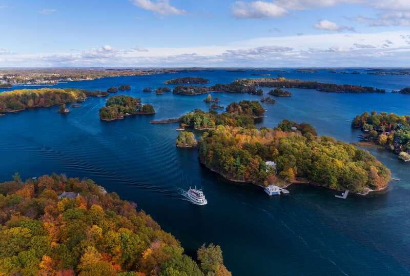 Kingston: Heart of the Thousand Islands Riverboat Cruise - The Admiralty group and the small cottage islands