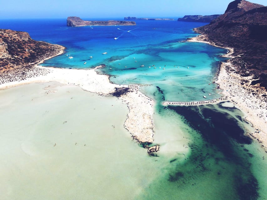 Kissamos: Balos & Gramvousa Luxury Catamaran Sailing Cruise - Crossing to Gramvousa for lunch and swimming