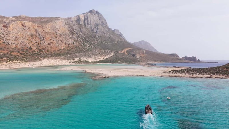 Kissamos: Small Group Speedboat Cruise to Balos & Gramvousa - Along the Gramvousa Cape in about 30 minutes