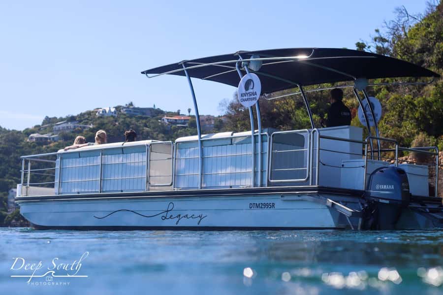 Knysna: 75-Minute Lagoon Boat Cruise - Crossing the Knysna Lagoon toward the Heads