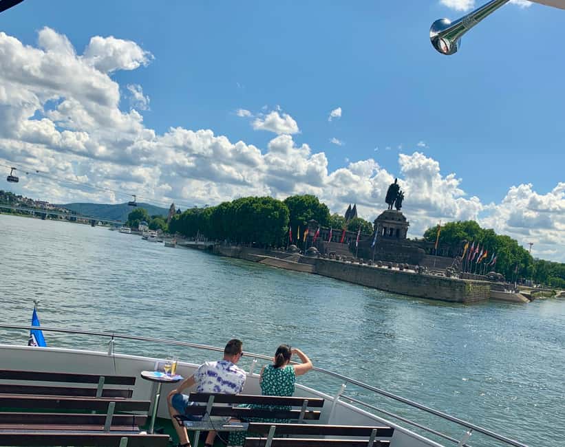 Koblenz:Rhine Valley boat tour along the castles and palaces - Choosing the best seat on La Paloma
