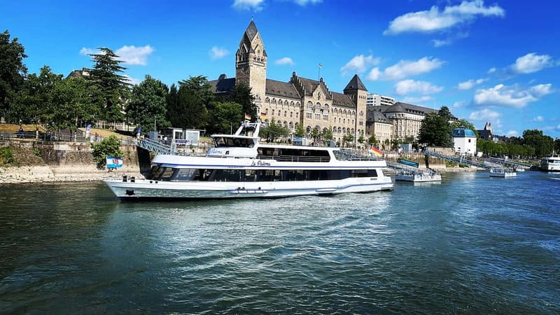 Koblenz:Rhine Valley boat tour along the castles and palaces - Finding the dock at Konrad-Adenauer-Ufer
