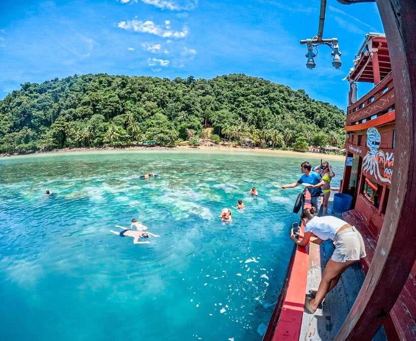 Koh Chang: 3 or 4 Islands Snorkel & Beach Tour by Big Boat - Weather, safety, and comfort
