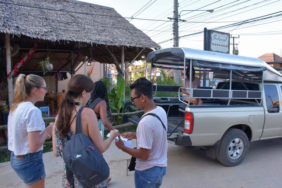 Koh Lanta: 4 Islands and Emerald Cave Tour by Longtail Boat - Morning pickup and the ride from Koh Lanta