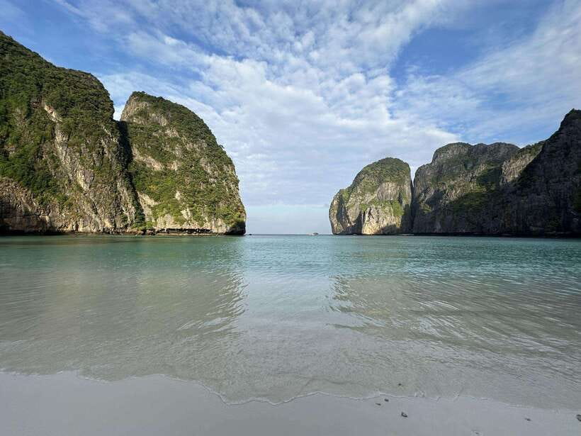 Koh Phi Phi: Maya Bay Private Longtail Boat Tour - Viking Cave from the longtail