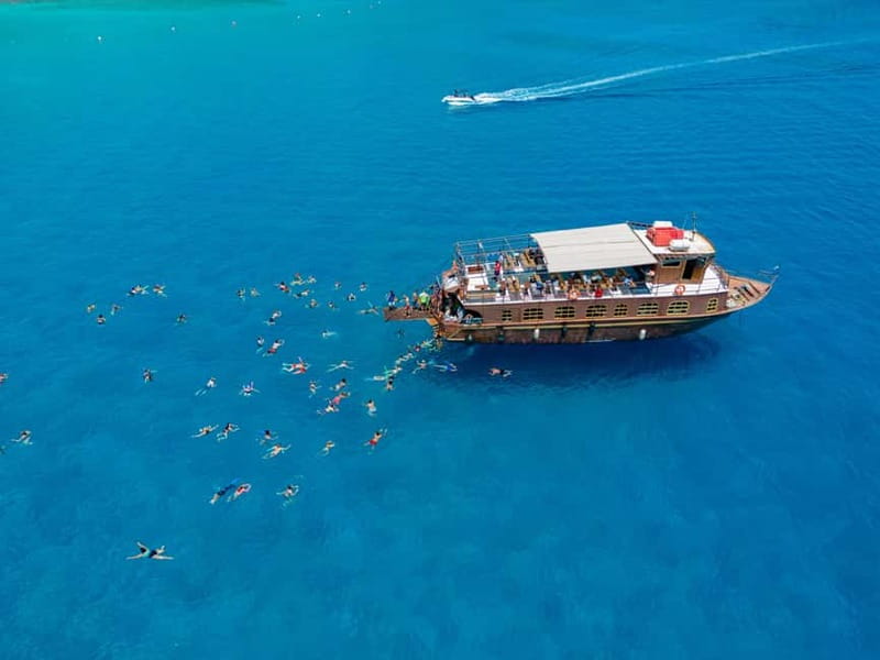 Kolympia : Transfer & Cruise to Lindos with 3 Swimming Stops - Navarone Bay Begins the Swimming Return