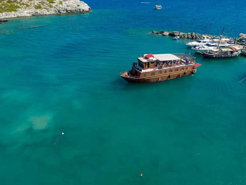 Kolympia : Transfer & Cruise to Lindos with 3 Swimming Stops - Food, Drinks, Shade, and Family Comfort