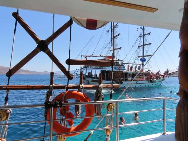 Kos : 3-Island Wooden Ship Cruise w/ Lunch on Captain Hook - Who Will Enjoy Captain Hook Most?