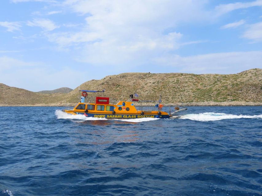 Kos Town: Glass-Bottom Boat Cruise with Swimming Stops - Key points to know before you book