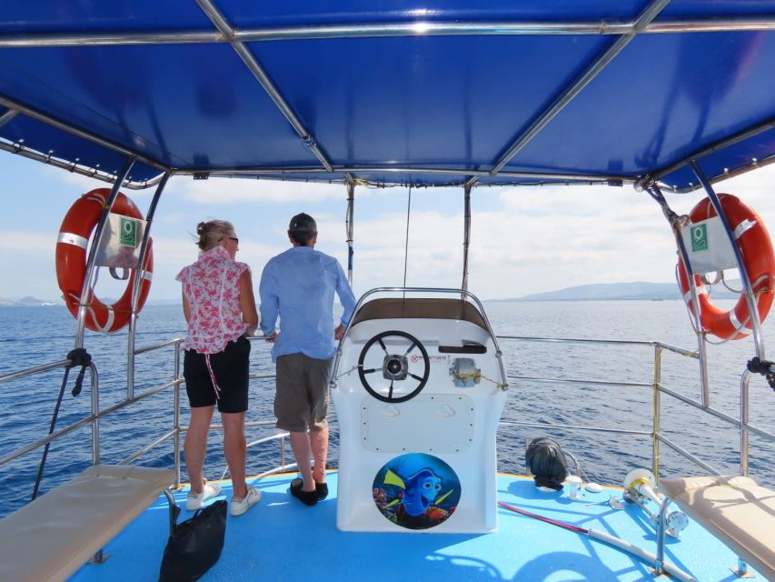 Kos Town: Glass-Bottom Boat Cruise with Swimming Stops - The glass-bottom viewing areas and the shipwreck