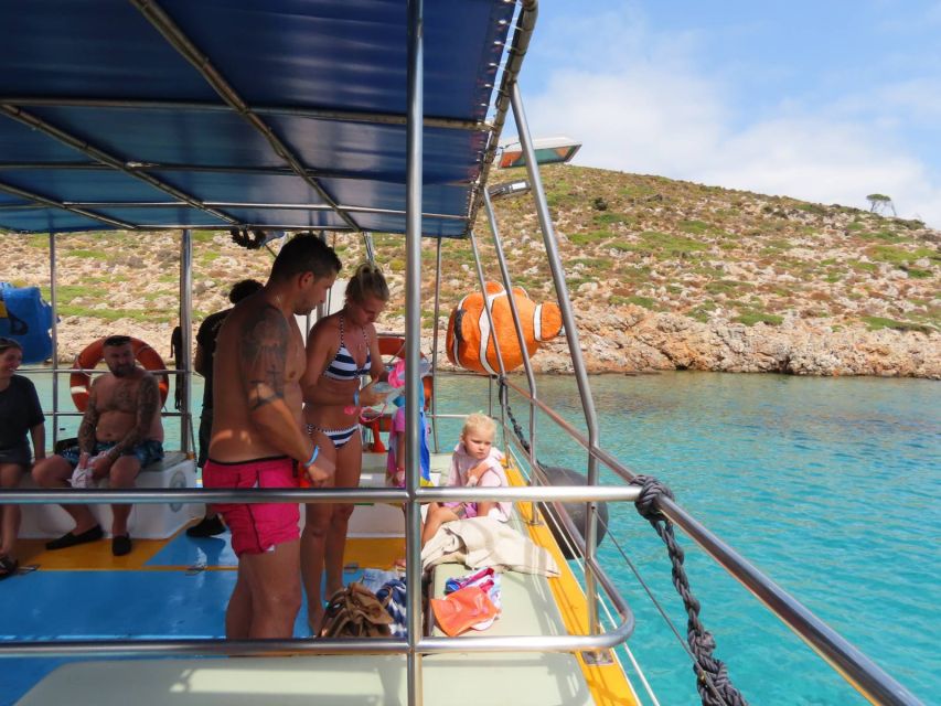Kos Town: Glass-Bottom Boat Cruise with Swimming Stops - The Pserimos and Blue Lagoon swim stop