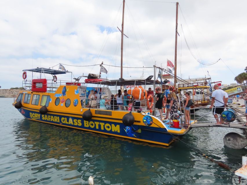 Kos Town: Glass-Bottom Boat Cruise with Swimming Stops - Price, value, and what you get for $23