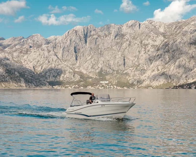 Kotor: Bay of Kotor and Blue Cave Speedboat Tour - Our Lady of the Rocks and the Perast legend