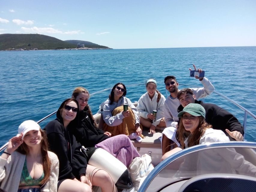 Kotor: Boat Cruise with Blue Cave Swim and Submarine Base - What the $56 price gets you on the water