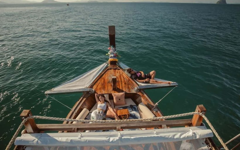 Krabi: 7 Island Tour by Luxury Longtail Boat with Snorkeling - Railay Bay and the limestone coast