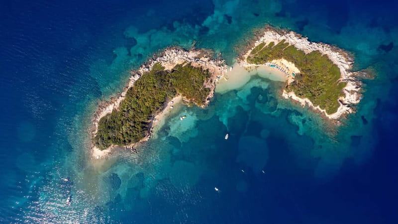 Ksamil: Boat Trip To 5-Islands Of Ksamil & Twin Islands - The twin islands are the main event