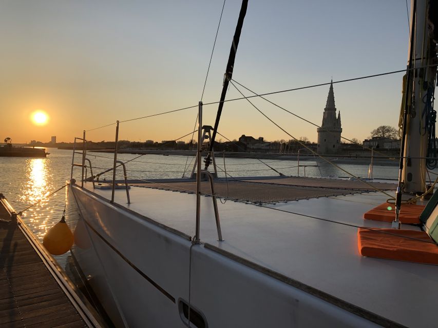La Rochelle: 2-Hour Sunset Sailing Cruise - Returning through La Rochelle after dark