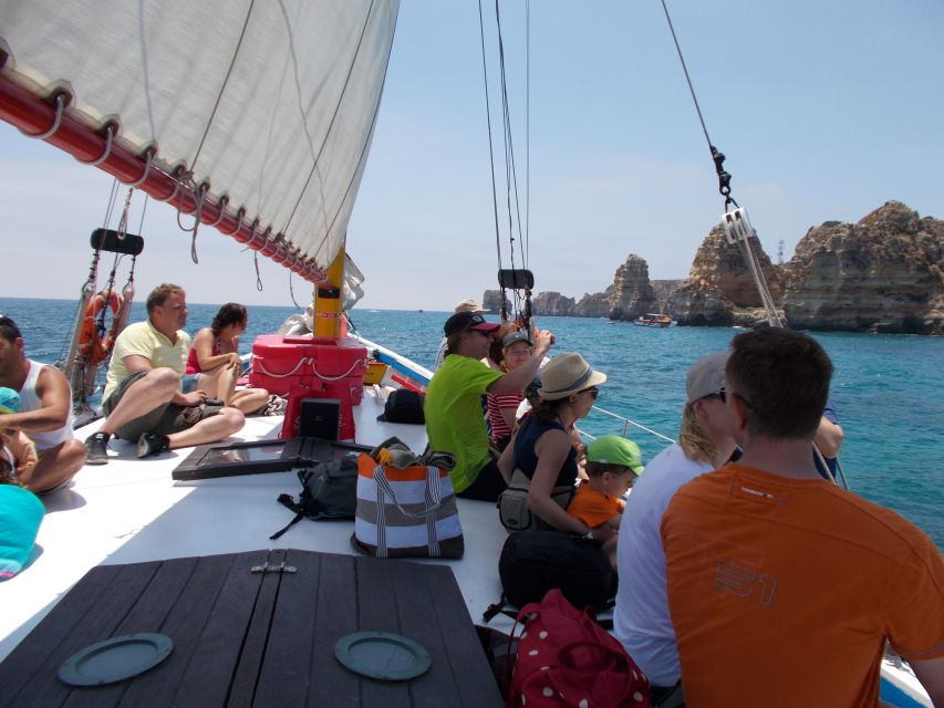 Lagos: Ponta Piedade Sail & Caves Cruise w/Portuguese Tapas - Portuguese tapas and time in the water