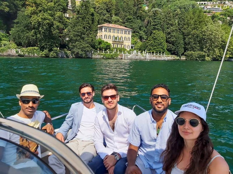 Lake Como: 2h Shared Boat Tour with Wine Tasting - Blevio, the Mandarin Oriental, and Villa Geno