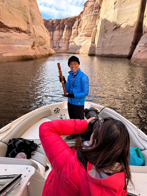 Lake Powell: Antelope Canyon 2-Hour Photo Boat Tour - The return trip through Wahweap Bay