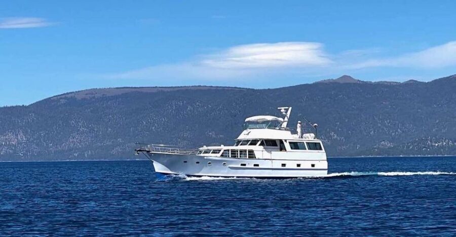 Lake Tahoe: Scenic Sunset Cruise with Drinks and Snacks - A classic yacht with room to roam