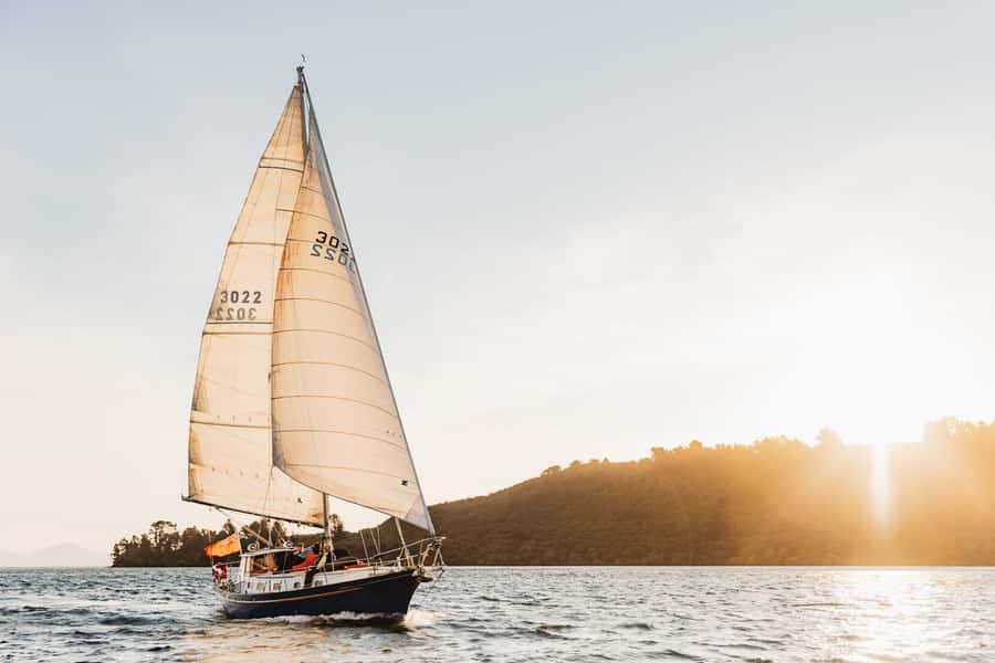 Lake Taupo: Classical Sailing to the Māori Rock Carvings - Commentary that gives the lake a story